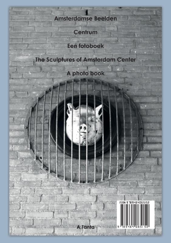 Achterkant van Amsterdamse beelden
