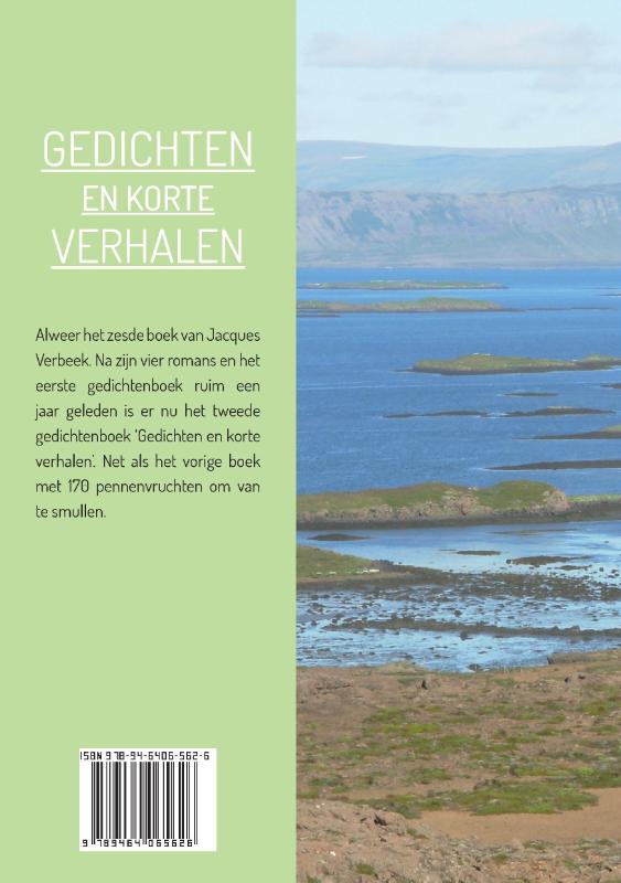 Achterkant van Gedichten en korte verhalen