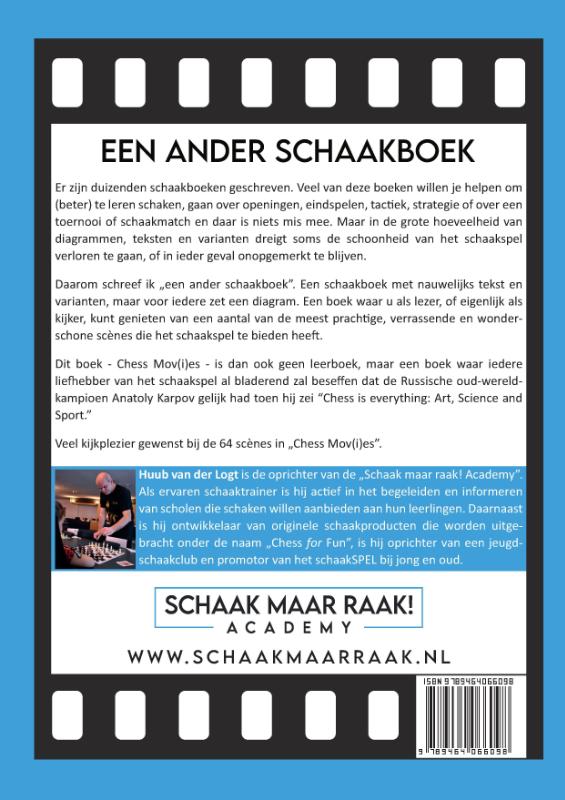 Achterkant van Chess Mov(i)es