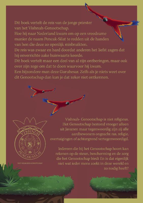 Achterkant van Aardbewoner Lancar Ida-Bagus