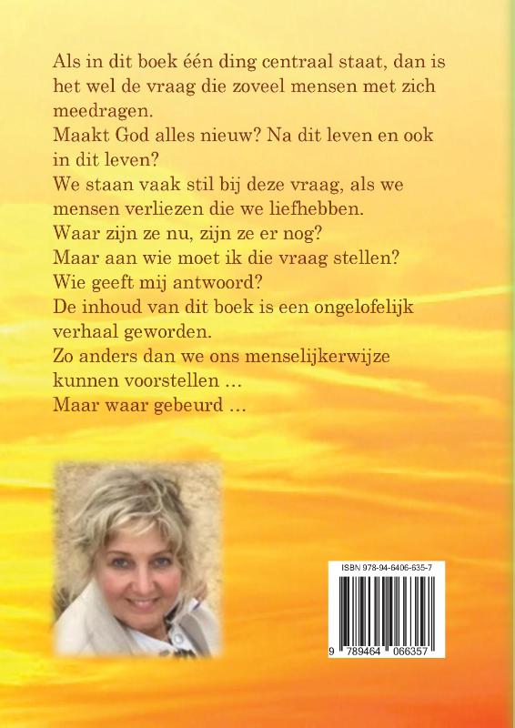 Achterkant van Maakt U alles nieuw...?