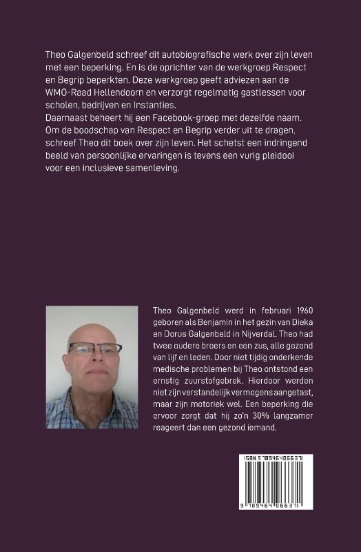 Achterkant van Medisch probleem en het leven erna.