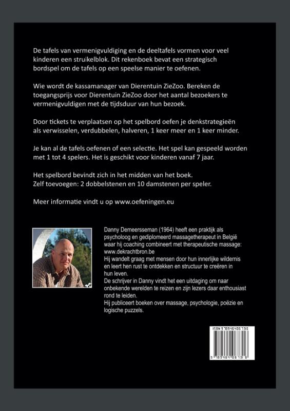 Achterkant van De Tafels leer je Zoo
