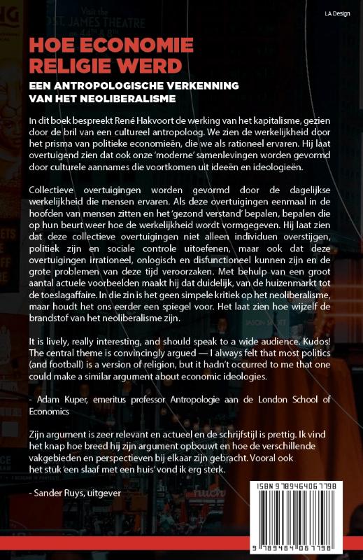 Achterkant van Hoe economie religie werd