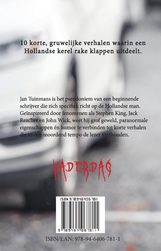 Achterkant van Vaderdag