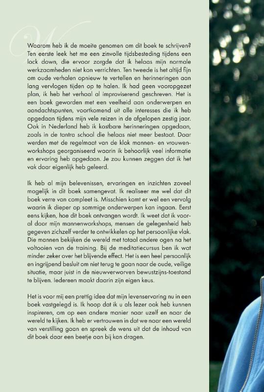 Achterkant van 60 jaar waarnemen, doorleven en weer doorgeven