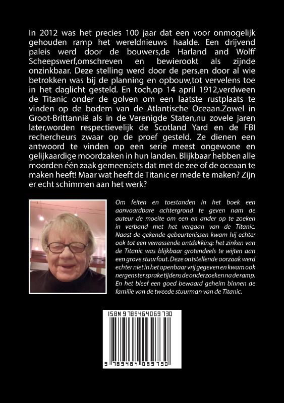Achterkant van De Schimmen van de Titanic