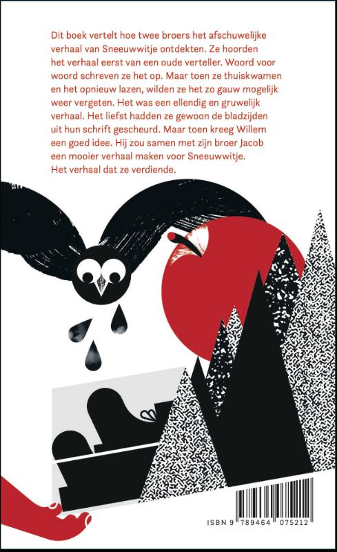 Achterkant van Het afschuwelijke verhaal van Sneeuwwitje