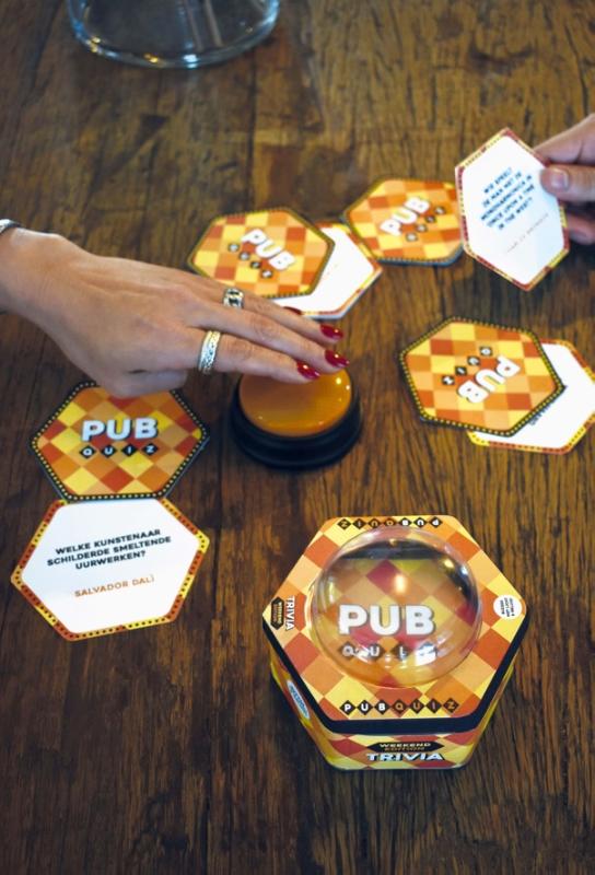 Achterkant van Pubquiz met buzzer - Trivia Weekend edition