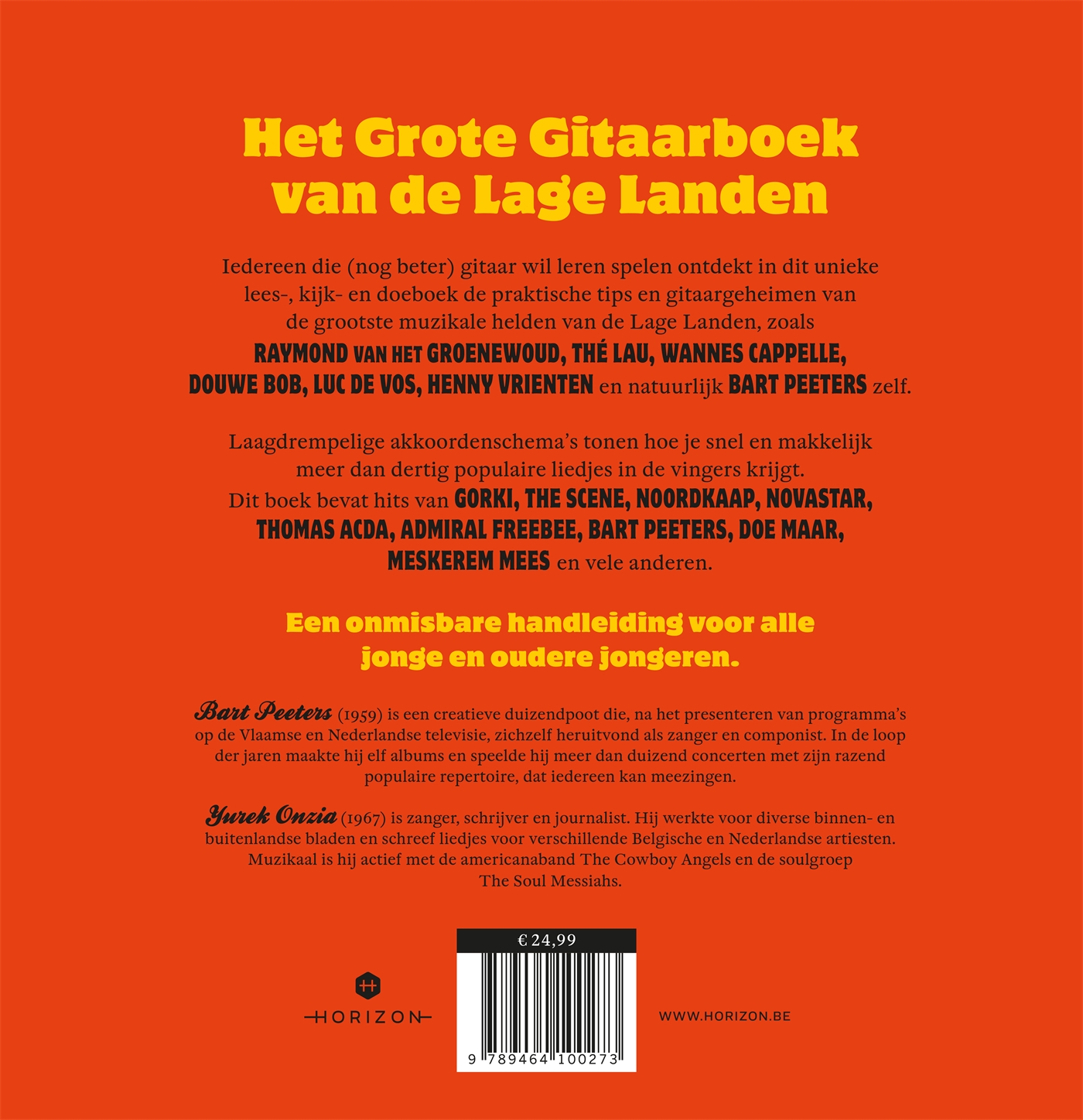 Achterkant van Leren gitaar spelen