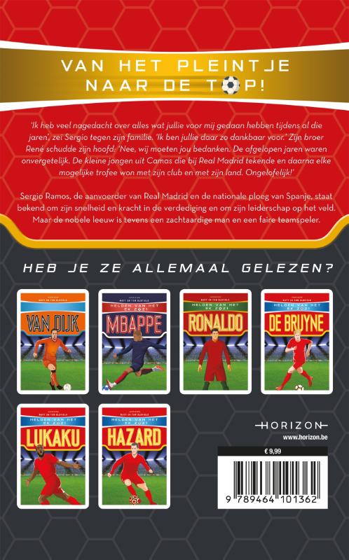 Achterkant van Helden van het EK 2021: Ramos