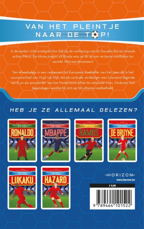 Achterkant van Helden van het EK 2021: Van Dijk