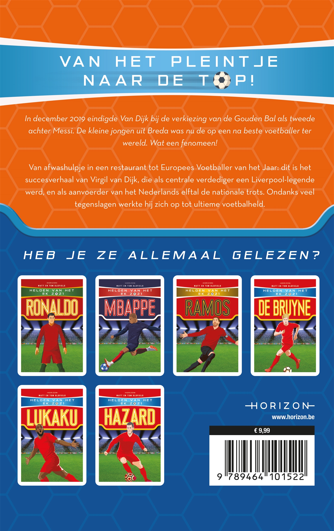 Achterkant van Helden van het EK 2021: Van Dijk