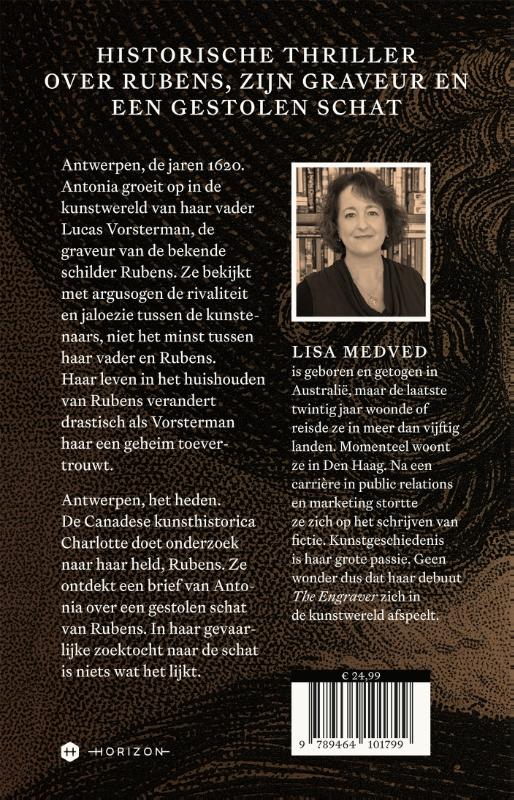 Achterkant van De graveur