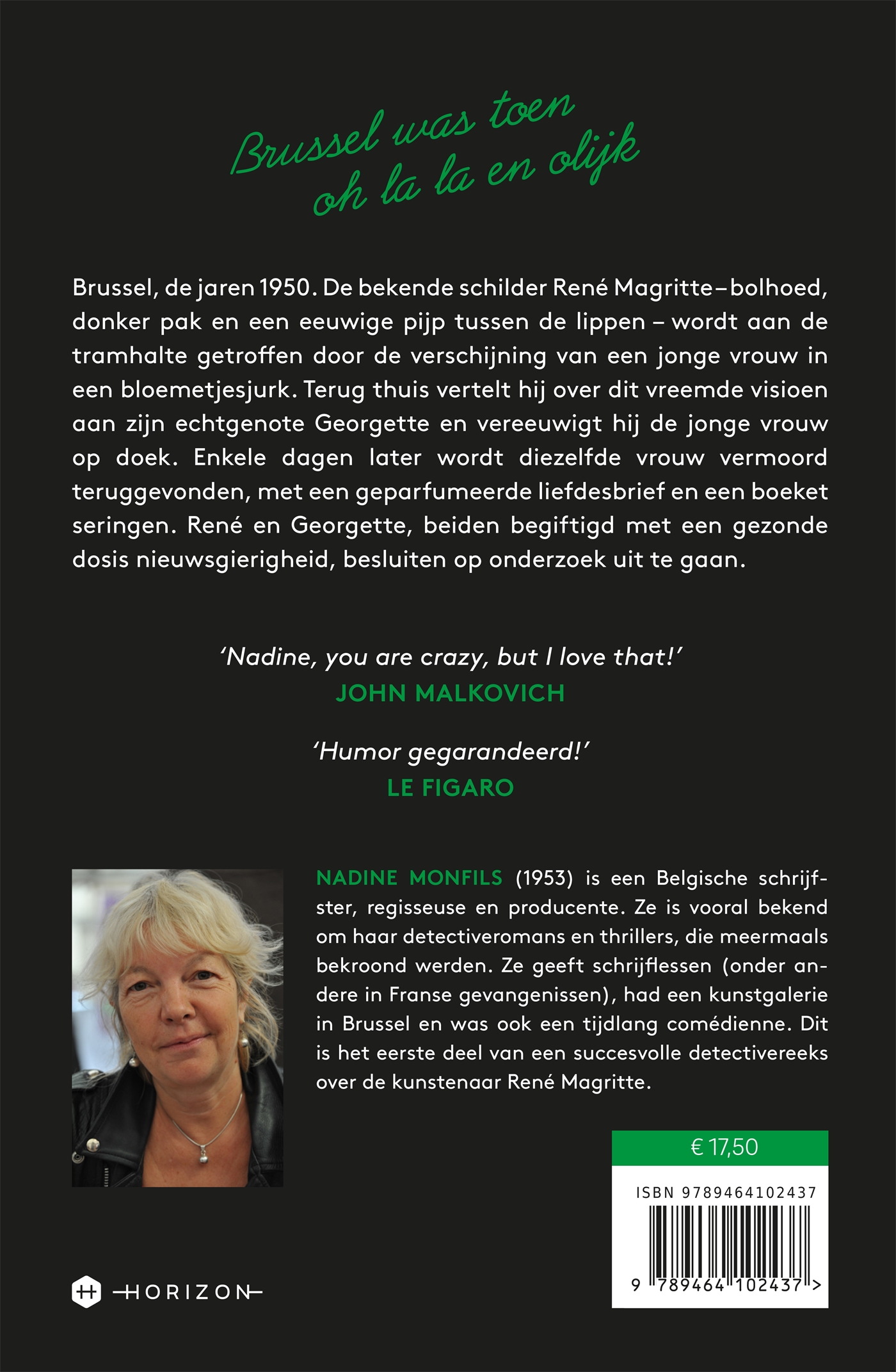 Achterkant van Nu breekt mijn pijp!