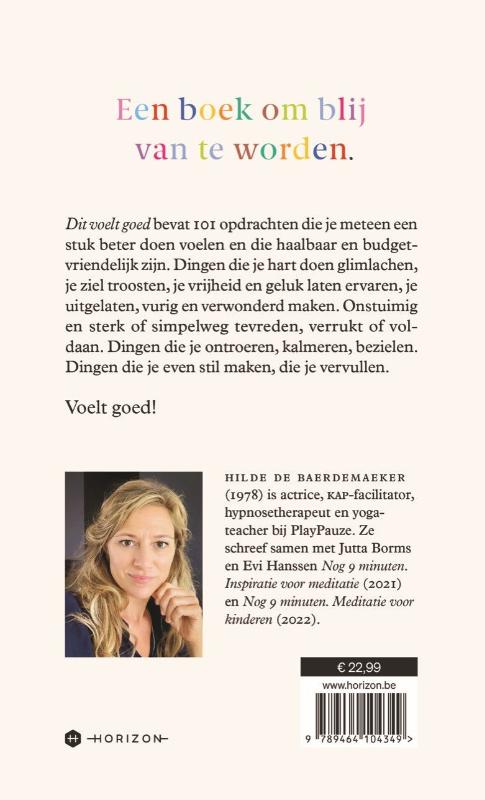 Achterkant van Dit voelt goed