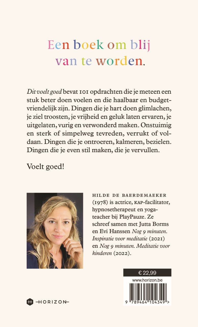 Achterkant van Dit voelt goed