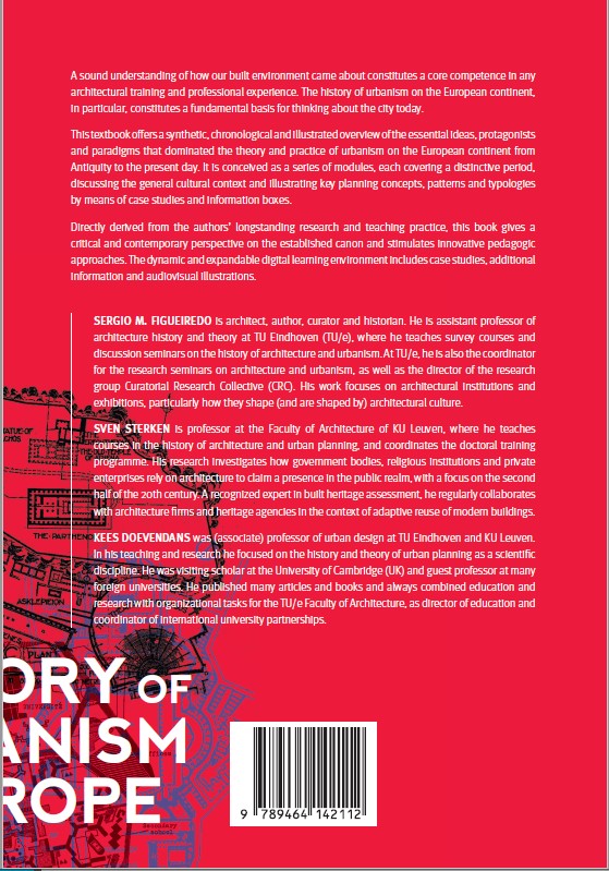 Achterkant van A History of Urbanism in Europe