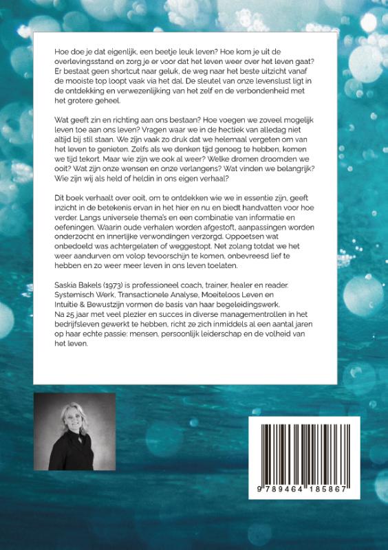 Achterkant van Een Kleine Gids VOOR MEER LEVEN IN JE LEVEN
