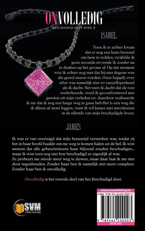 Achterkant van Onvolledig