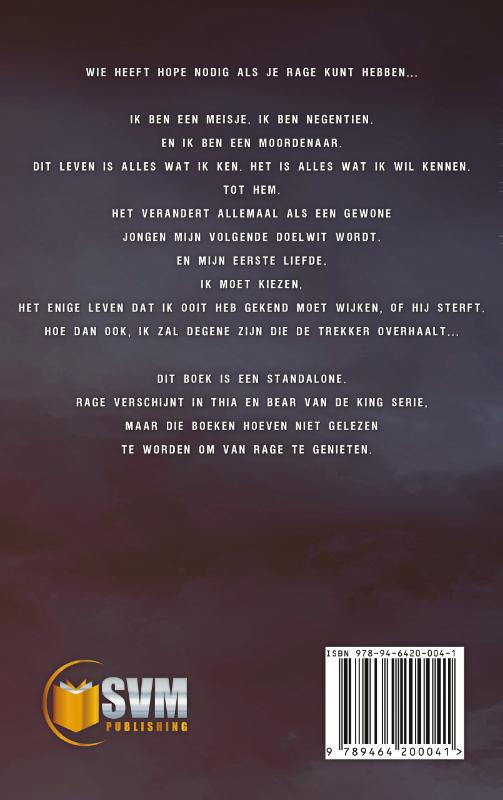 Achterkant van Rage