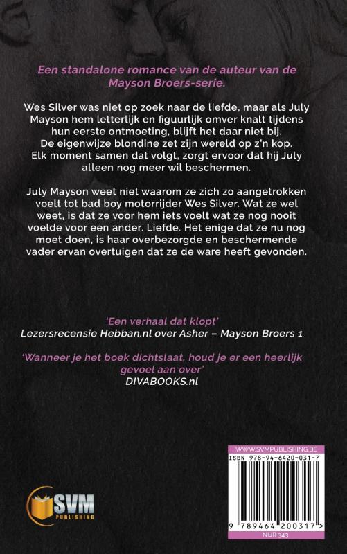 Achterkant van July
