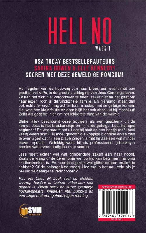 Achterkant van Hell No