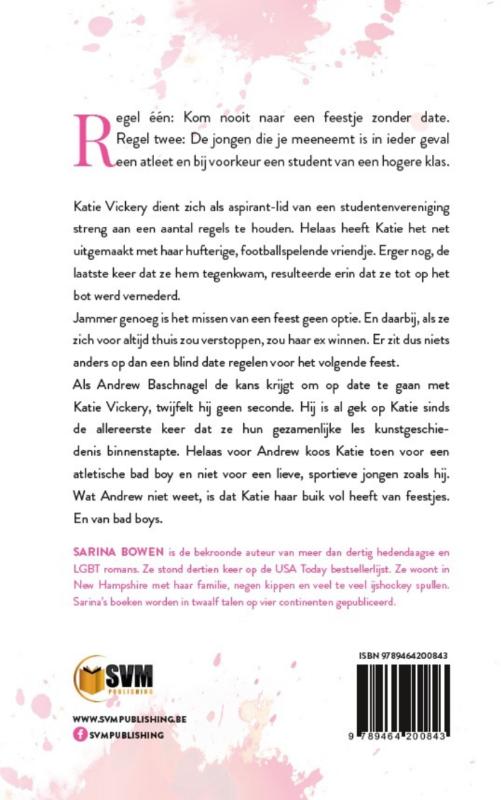 Achterkant van Blond date