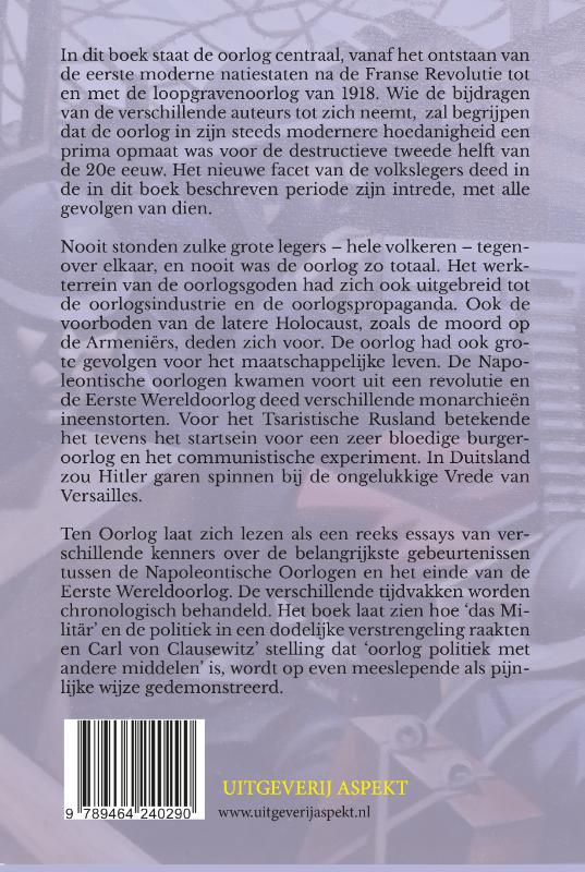 Achterkant van De Europese Veldslagen