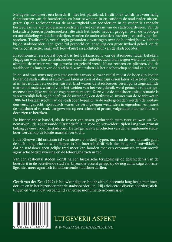Achterkant van De Stadsboerderij