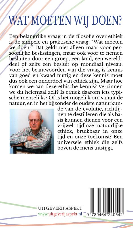 Achterkant van Wat moeten wij doen?