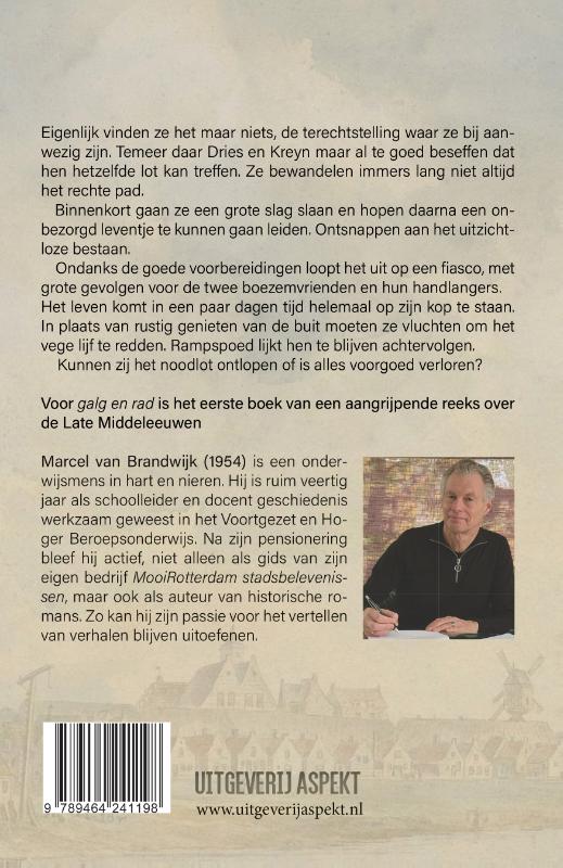 Achterkant van Voor galg en rad