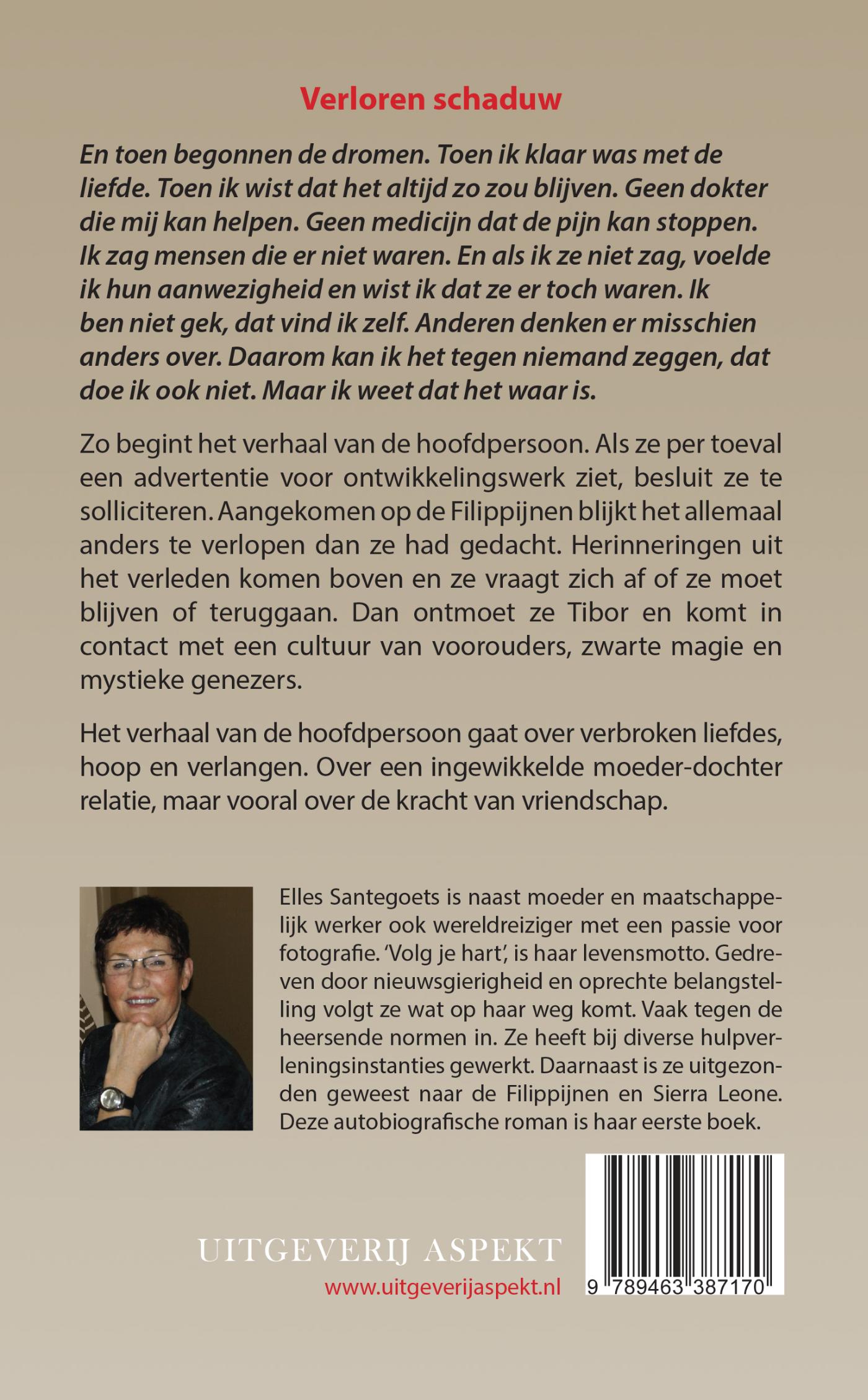 Achterkant van Verloren schaduw
