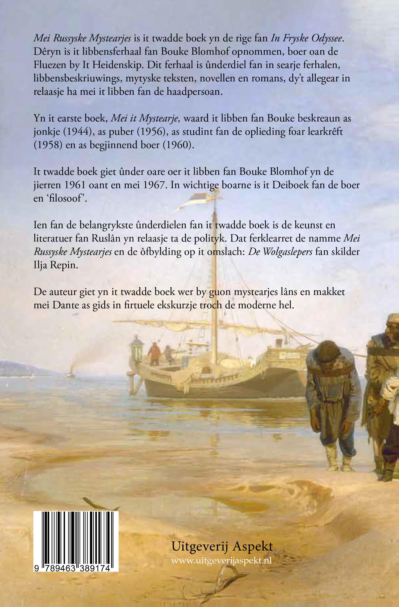 Achterkant van Mei Russyske Mystearjes