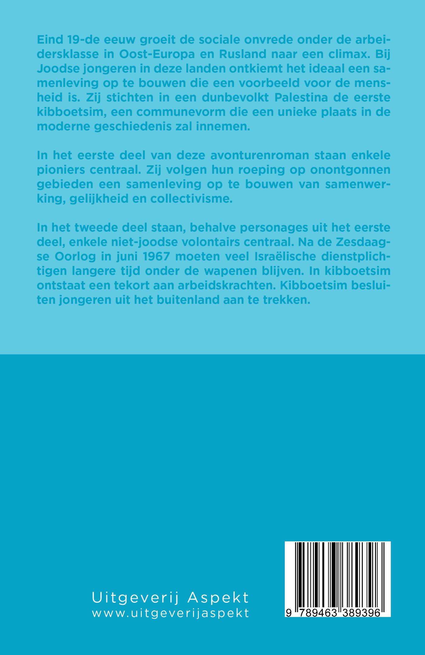 Achterkant van Kibboets