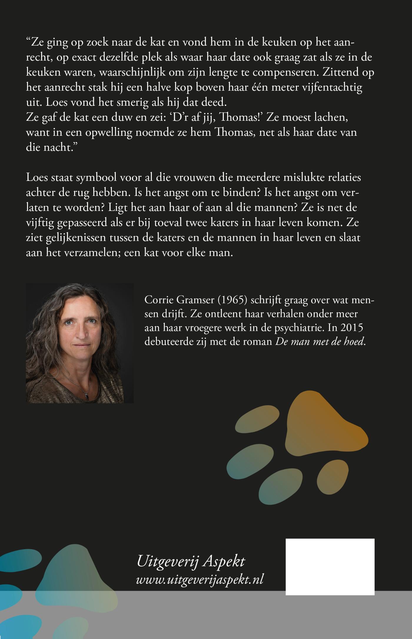 Achterkant van Katers van mannen