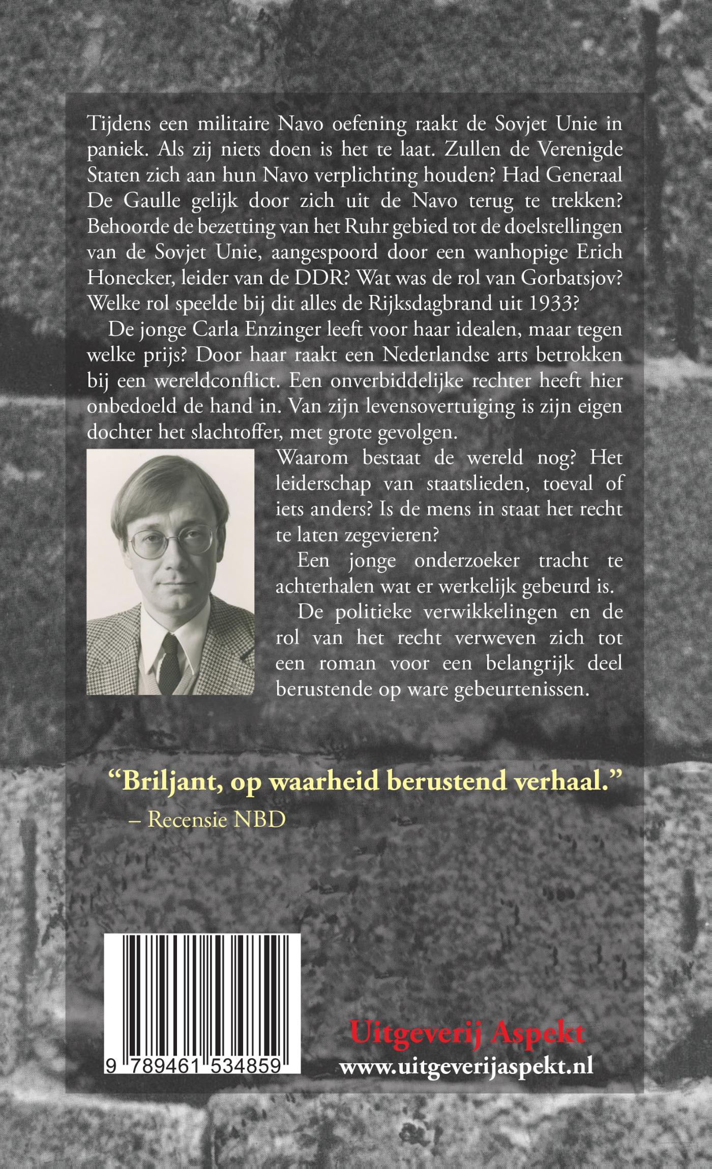Achterkant van De geest der wet
