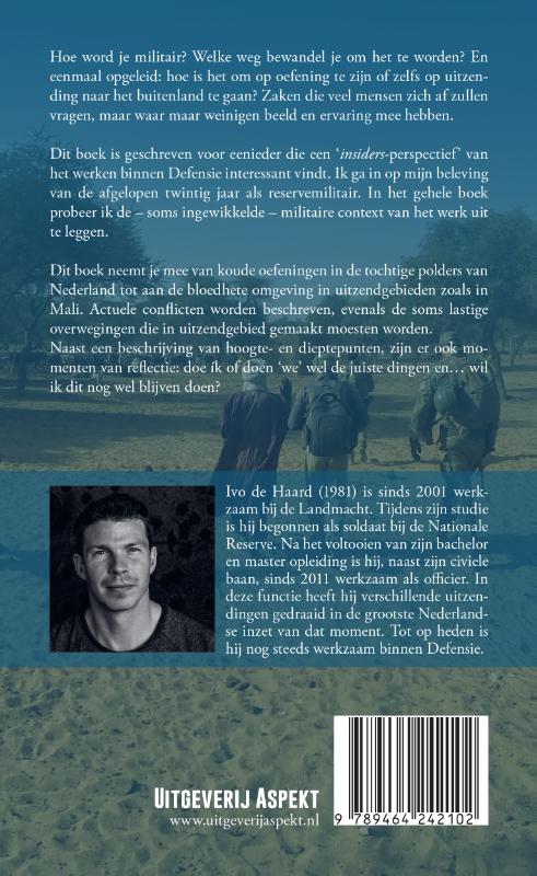 Achterkant van Met open vizier