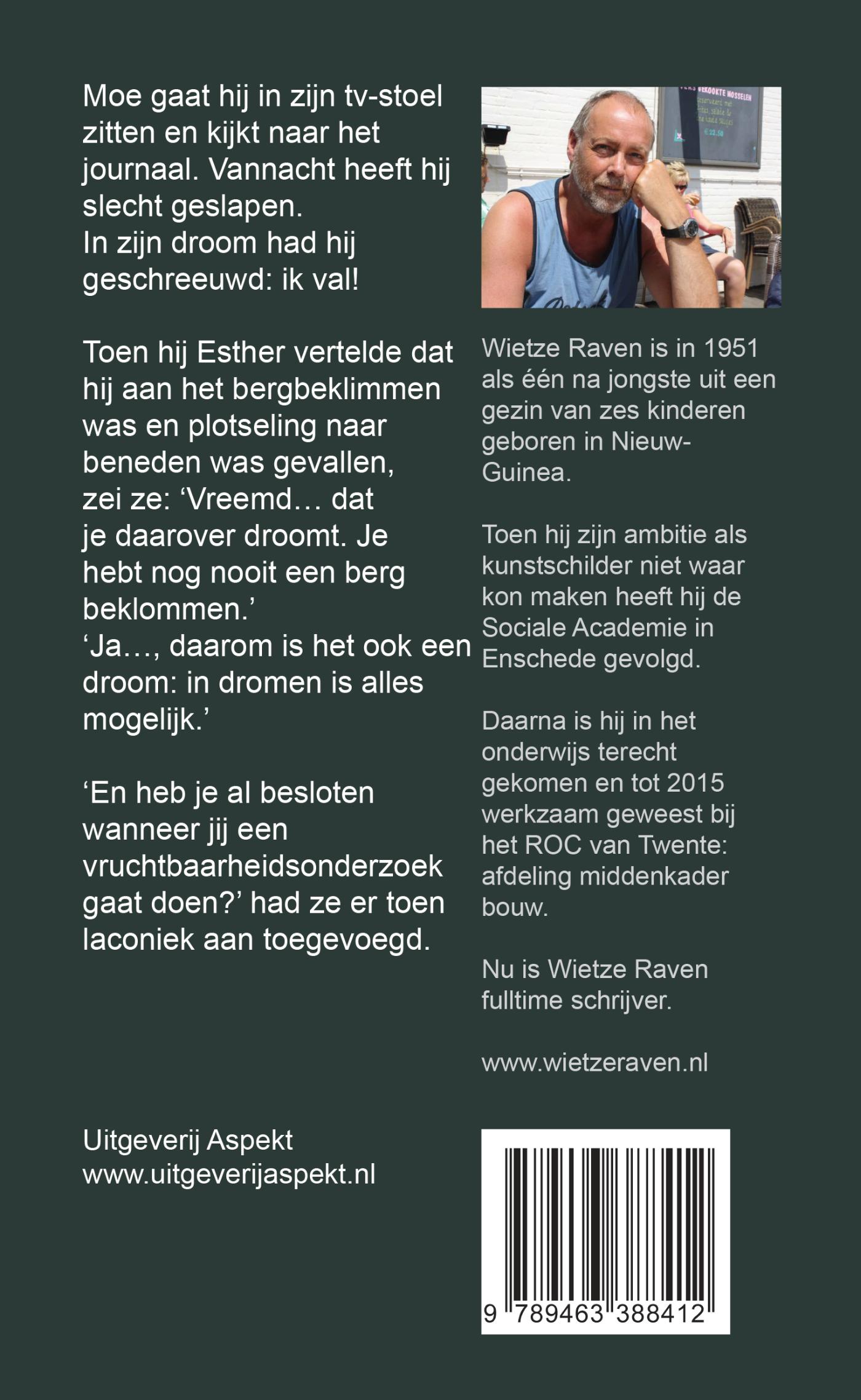 Achterkant van Vincent van Gogh