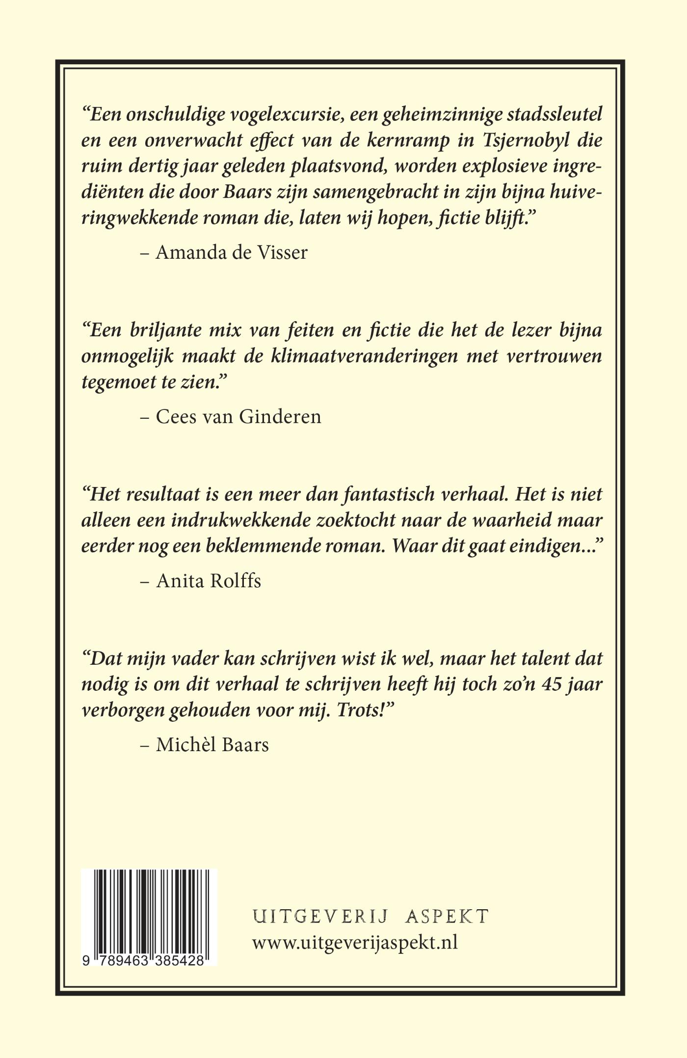 Achterkant van De sleutel van het toeval