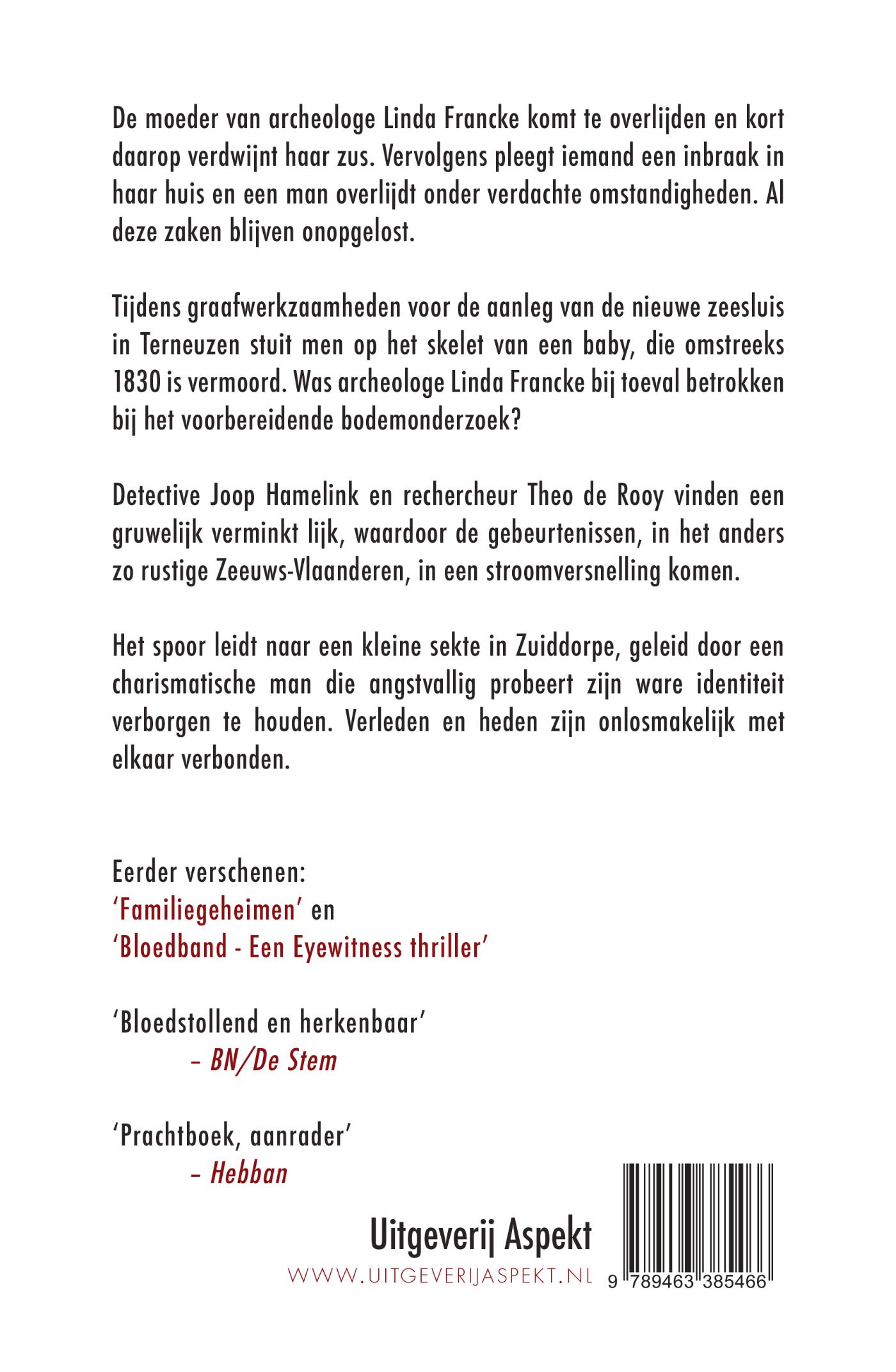 Achterkant van Duister verleden