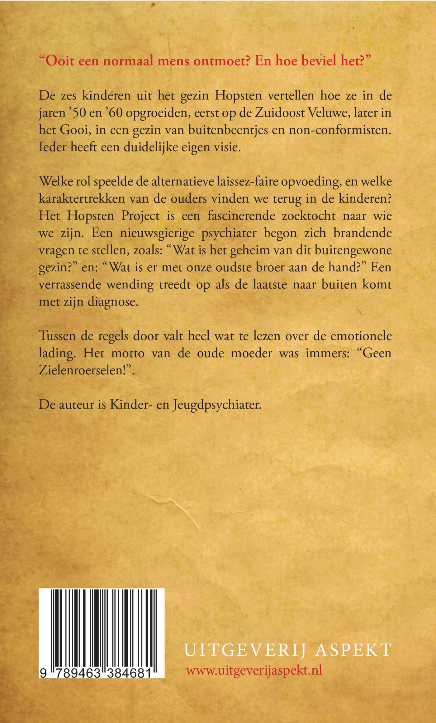 Achterkant van Het Hopsten project