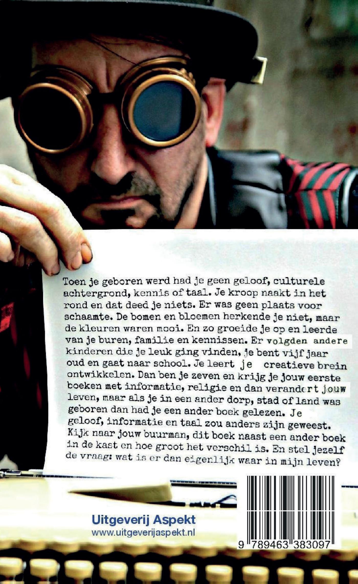 Achterkant van Wat als alles een complot is