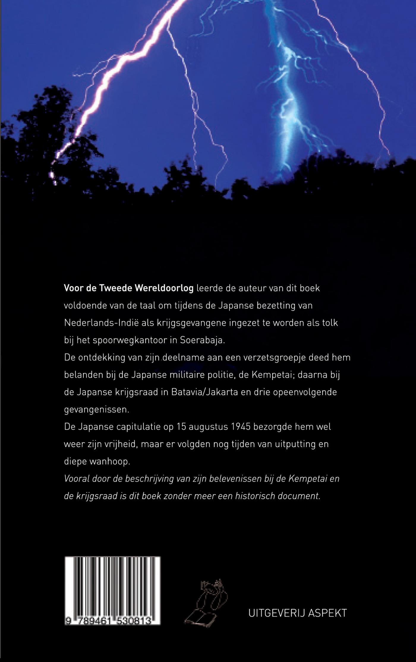 Achterkant van Door het oog van de naald