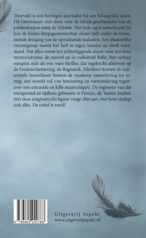 Achterkant van De laatste Heiden