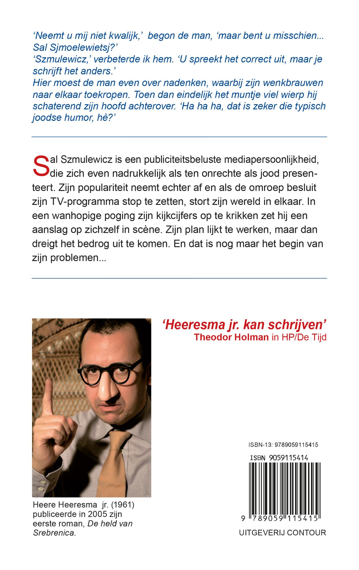 Achterkant van Een echte Jood als ik