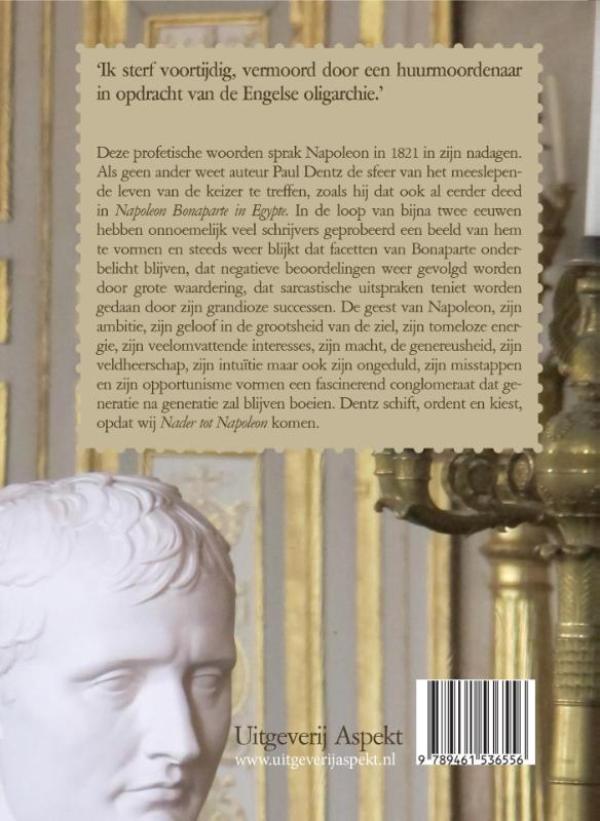 Achterkant van Nader tot Napoleon