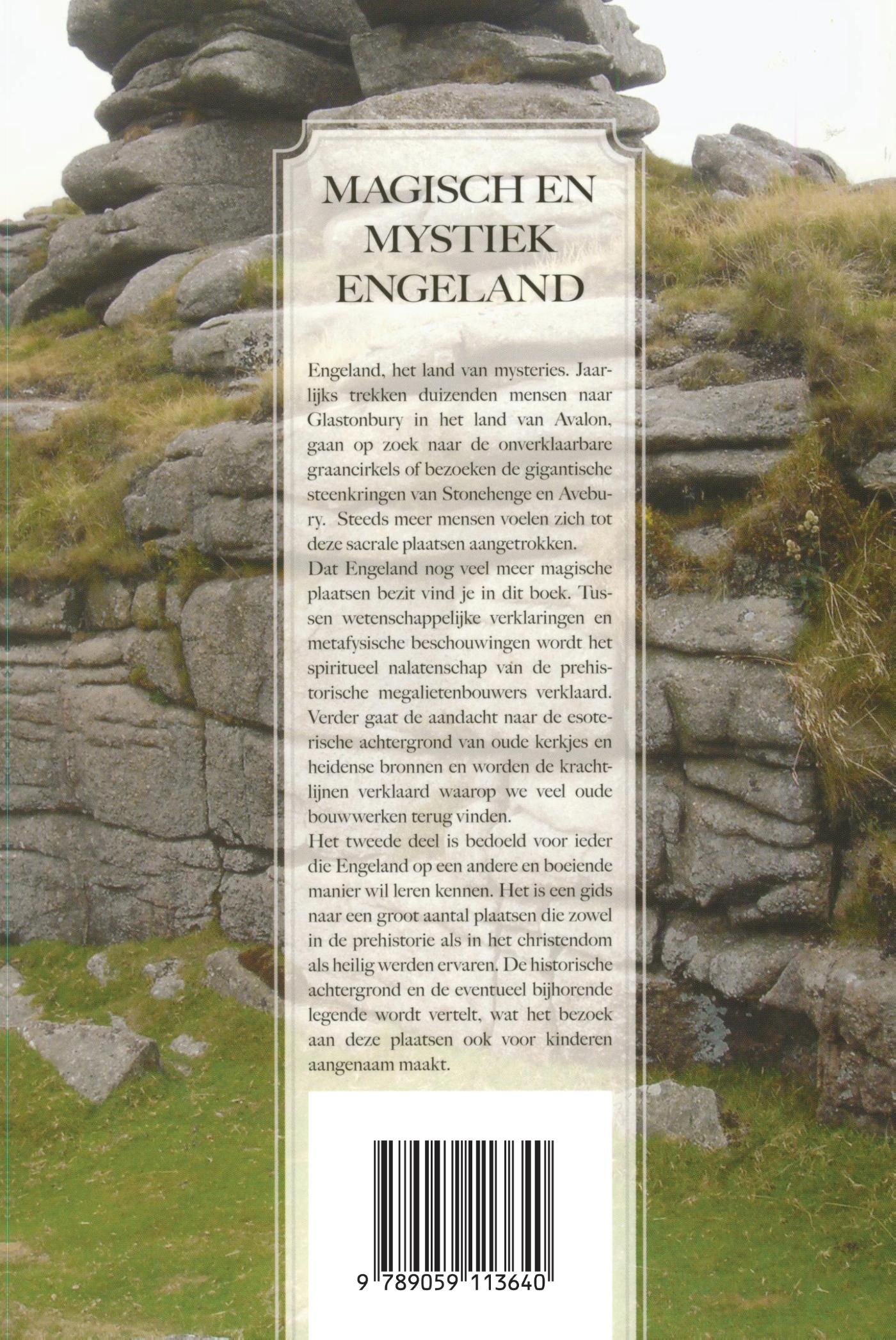Achterkant van Magisch en mystiek Engeland