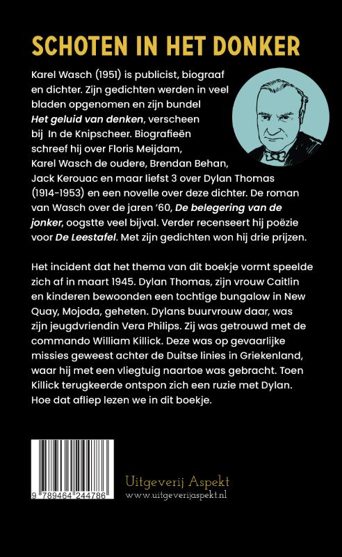 Achterkant van Schoten in het donker