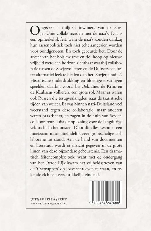 Achterkant van Met Hitler voor moedertje Rusland